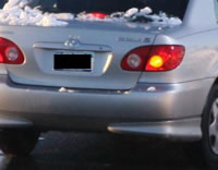 Close-up of license plate
